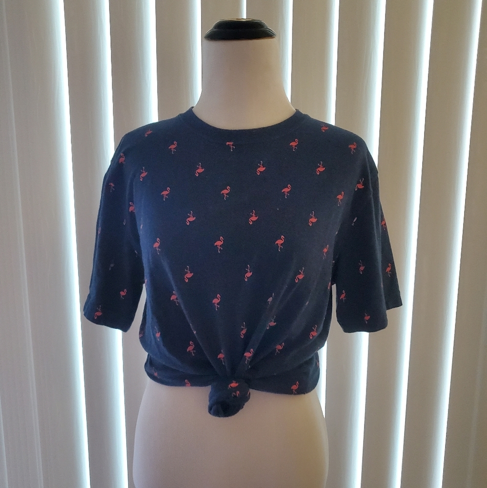 Blue Flamingo T-Shirt